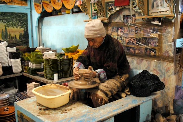 Töpfer in Sousse